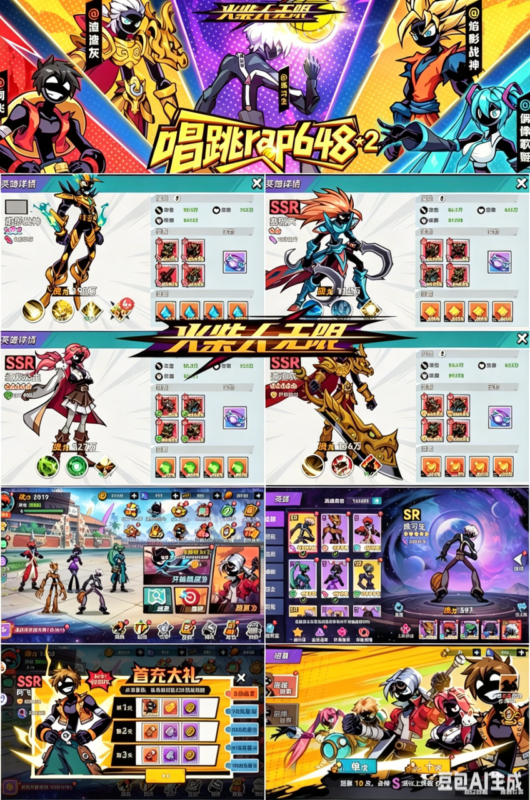 《火柴人无限-0.1折买断版》-星宇GM手游资源网